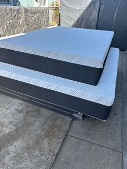 Cal King Size Bed Frame Mattress Im