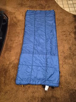 Ridgeway by Kelty Blue/Gray Sleeping Bag 80" X 32"