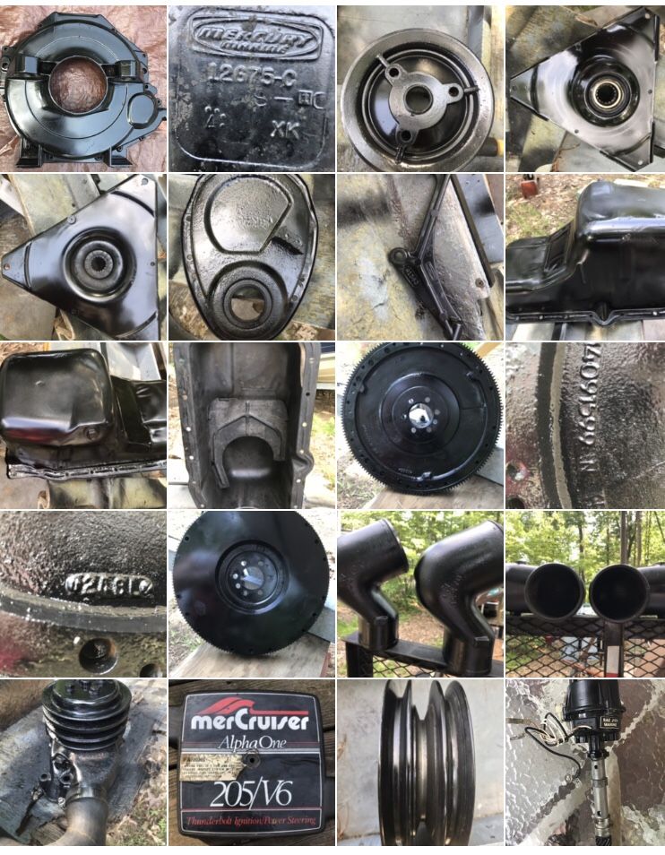 Mercruiser 4.3l Parts (off 1987 Sea Ray)