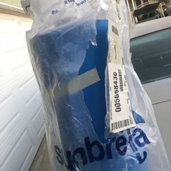 If You See It Listed Is Still Available. Sunbrella Canvas color Capri Blue