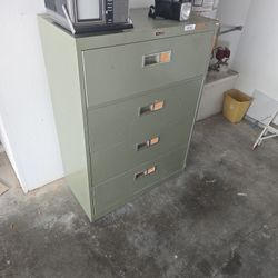 Vintage File Cabinet