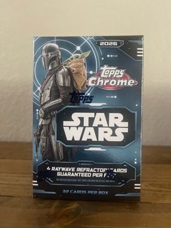 2026 Topps Chrome Star Wars Hobby Box