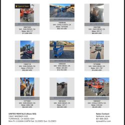 Quality Used equipment For Sale! See Catalog 