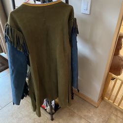 Vintage Handmade Indian leather jacket