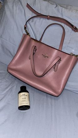 Pink COACH Millie Tote Bag Purse + Leather Cleaner