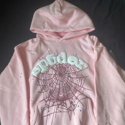 Pink Spider Hoodie