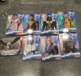 2025 Topps Chrome Marvel Studios Card Lot-8 CARDS