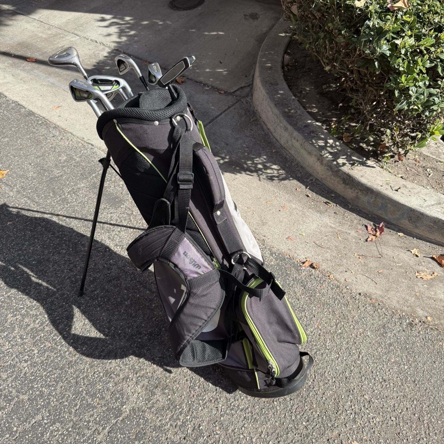 Wilson Golf Bag And Set (minus Driver And 5hybrid) for Sale in ...