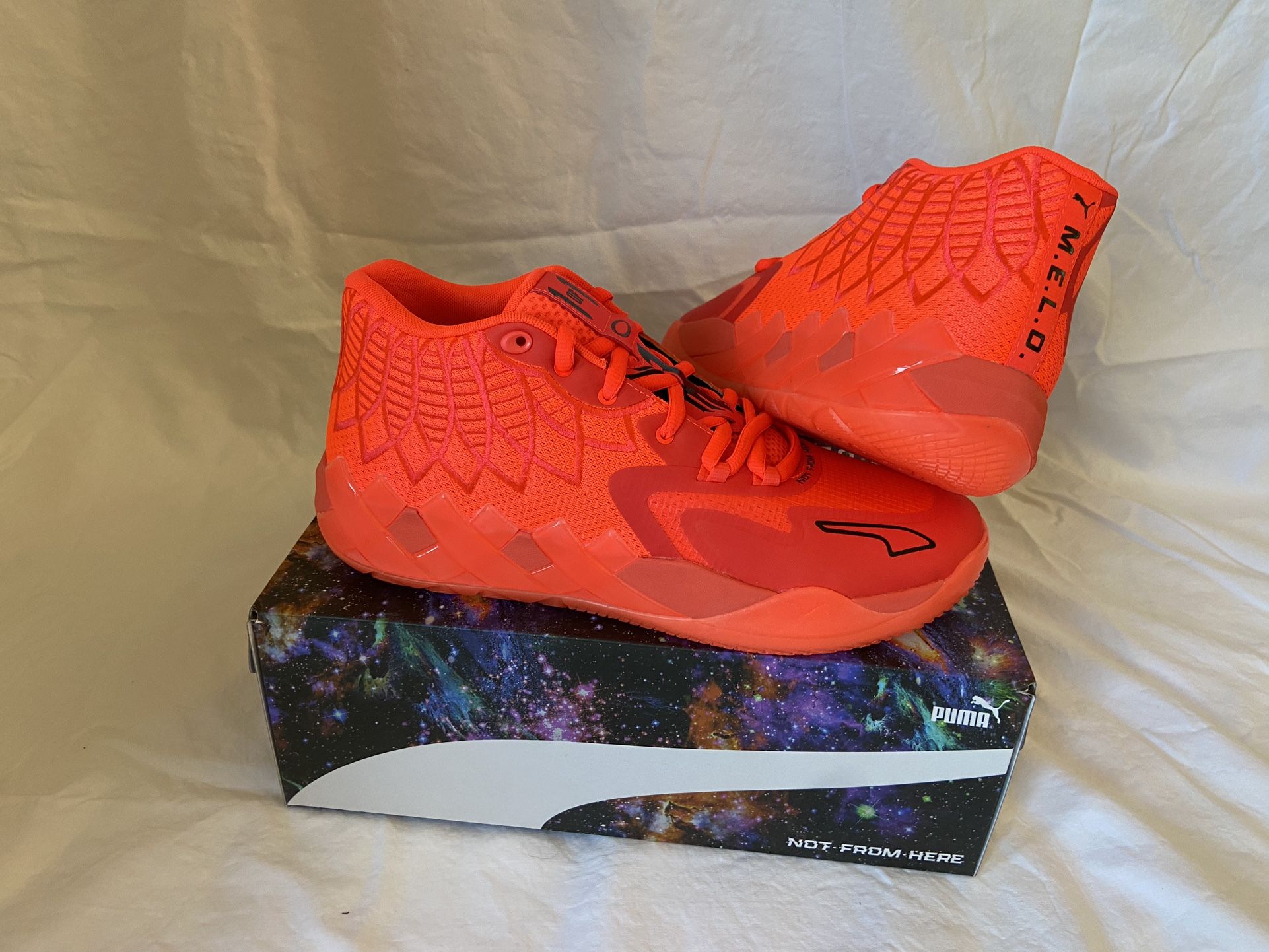 Puma LaMelo Ball MB.01 RED BLAST Size 11.5 Brand New