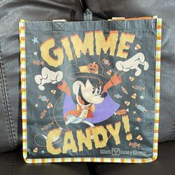 New Disney Halloween 2020 Trick Treat Reusable Tote Bag Gimme Candy Sugar Rush