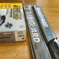 SC1212 Brake Best Select Premium Disc Brake Pads W/ Windshield Wipers (18” 31-180 and 26” 31-260)