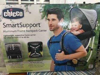 Chicco SmartSupport Aluminum Frame Backpack Carrier