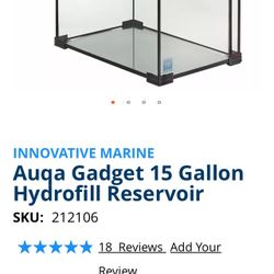 aqua gadget 15 gallon reservoir 