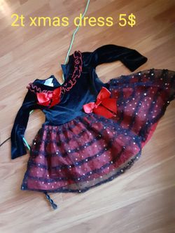 Xmas dress 2t