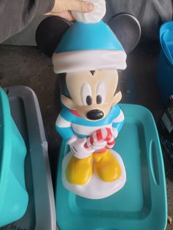 Christmas 2ft Disney Mickey Blow Mold
