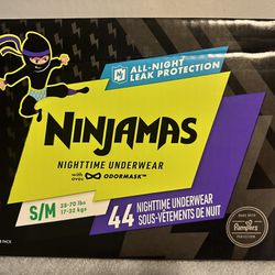 Ninjamas Size S/M $20 FIRM 