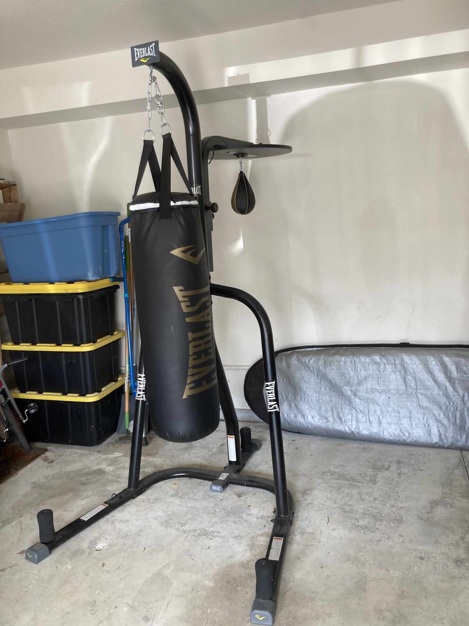Everlast Powercore Dual Punching Bag and Speed Bag