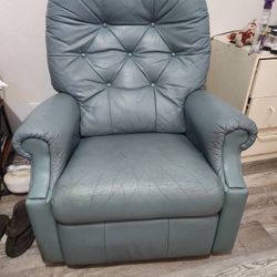 Blue Recliner 