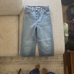 Levi’s Ribcage Straight Ankle