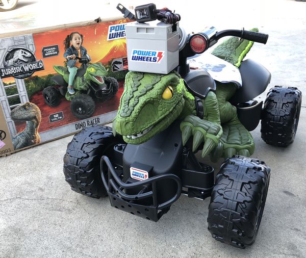 jurassic world dino racer power wheels