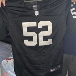 #52 Okland Raiders Khalil Mack Jersey