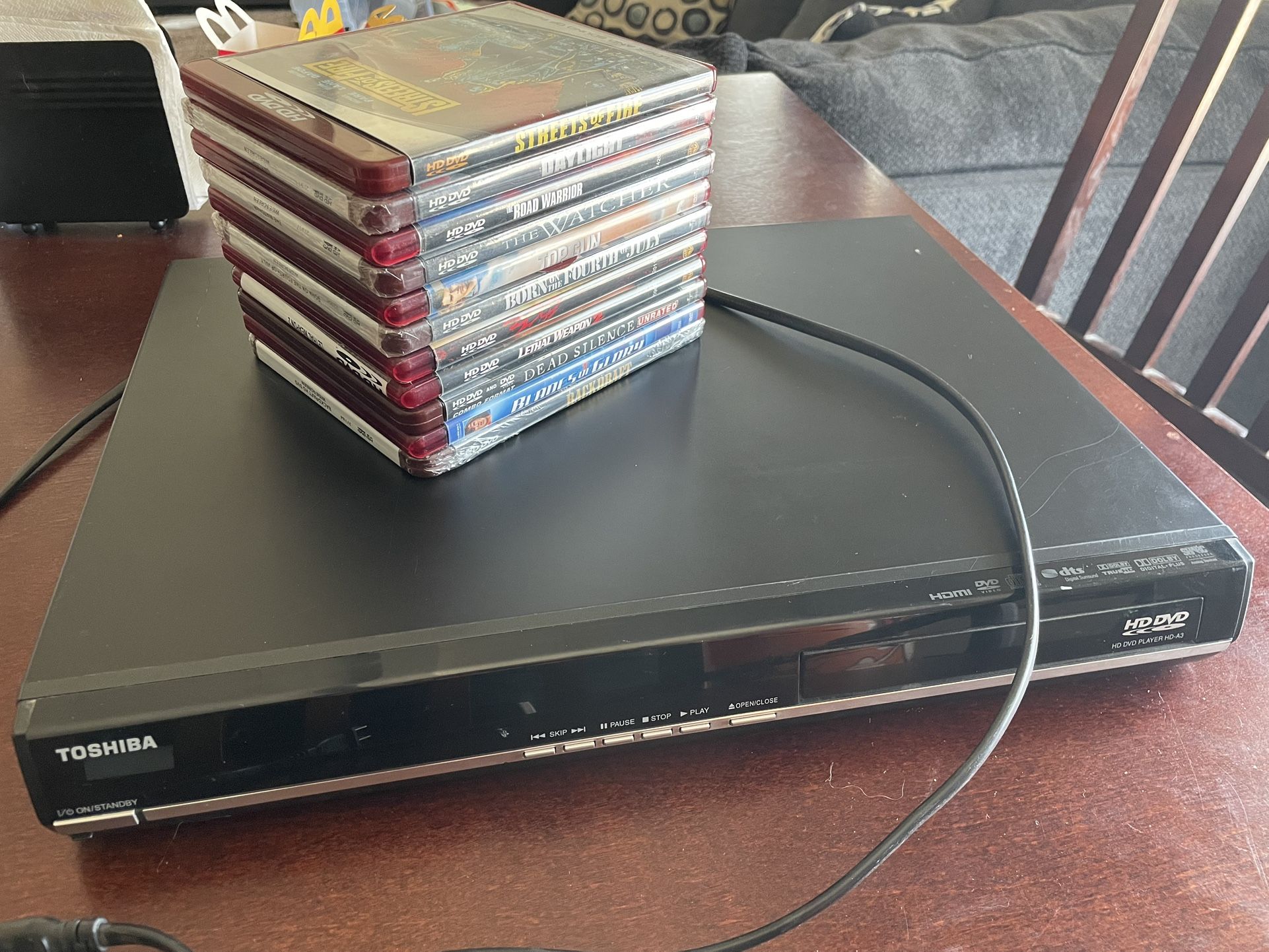 HD DVD Player +movies