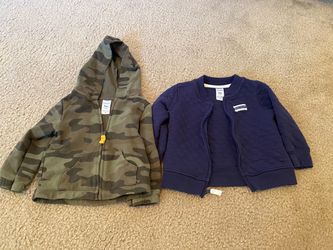 Carter's Baby Jackets 9M Bundle of 2
