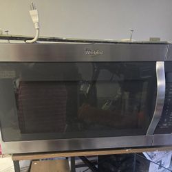 Whirlpool 2.0 Cu. Ft. Over-the-Range Microwave – Stainless Steel