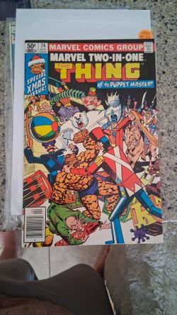 Lot of 3 vintage Thing comics