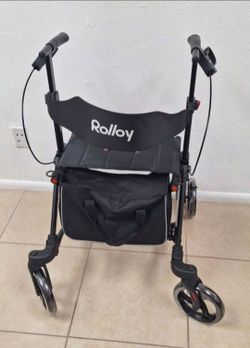 Rolloy Ultra Compact Master Rollator Walker, a lightweight and portable walking assistant