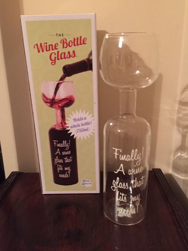 Wine Bottle Glass