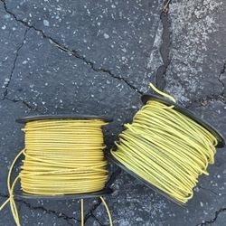  2 Spolls 12 Gauge Thhn Yellow 500 Ft 250 