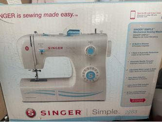 Singer sewing machine