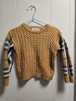 SHEIN Kids Cable Knit Sweater Size 2-3Y