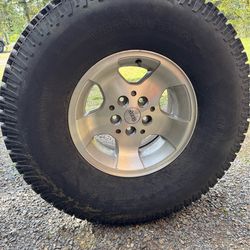 Jeep Canyon wheels 5x4.5 with 33x12.5x15 tires