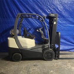 2011 Crown C5, 5000 Lbs, 3-Stage Mast 188”, LP Forklift