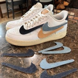 Velcro Nike Air Force Ones - Mens Size 10