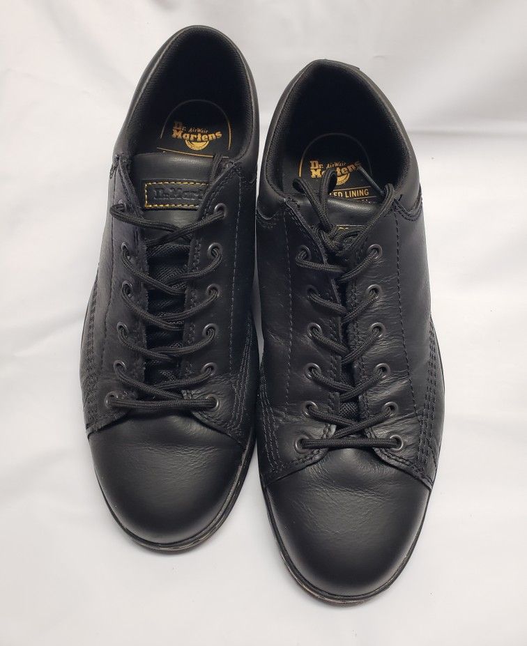 Dr Martens Black Safety Shoes