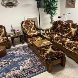 Sofa,chairs,coffee Table ,2side Tables And Some Extra Chairs