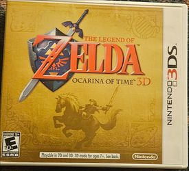 The Legend Of Zelda Ocarina Of Time 3D Nintendo 3DS