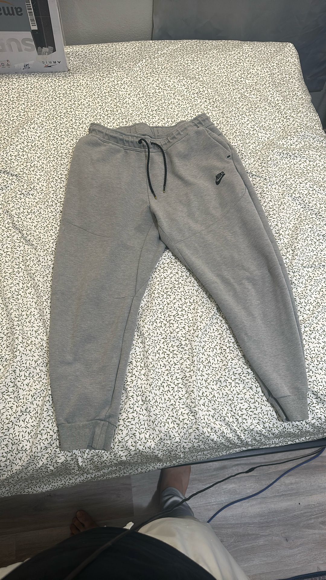 Gray Nike Tech Pants