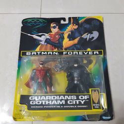 1995 KENNER BATMAN FOREVER GUARDIANS OF GOTHAM CITY ACTION FIGURES
