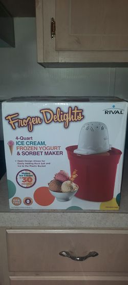 Ice Cream And Frozen Yogurt Maker