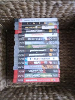Ps3 game lot