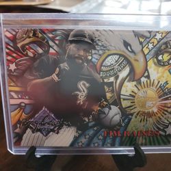 Tim Raines '95 Topps Stadium Club Members Only Ring Leaders Insert Baseball Card 