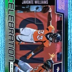 Jovonte Williams Celebration Card 6 Of 6 Rare 