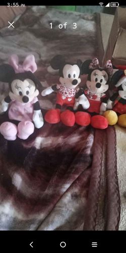Mickey And Minnie Plush Friends 