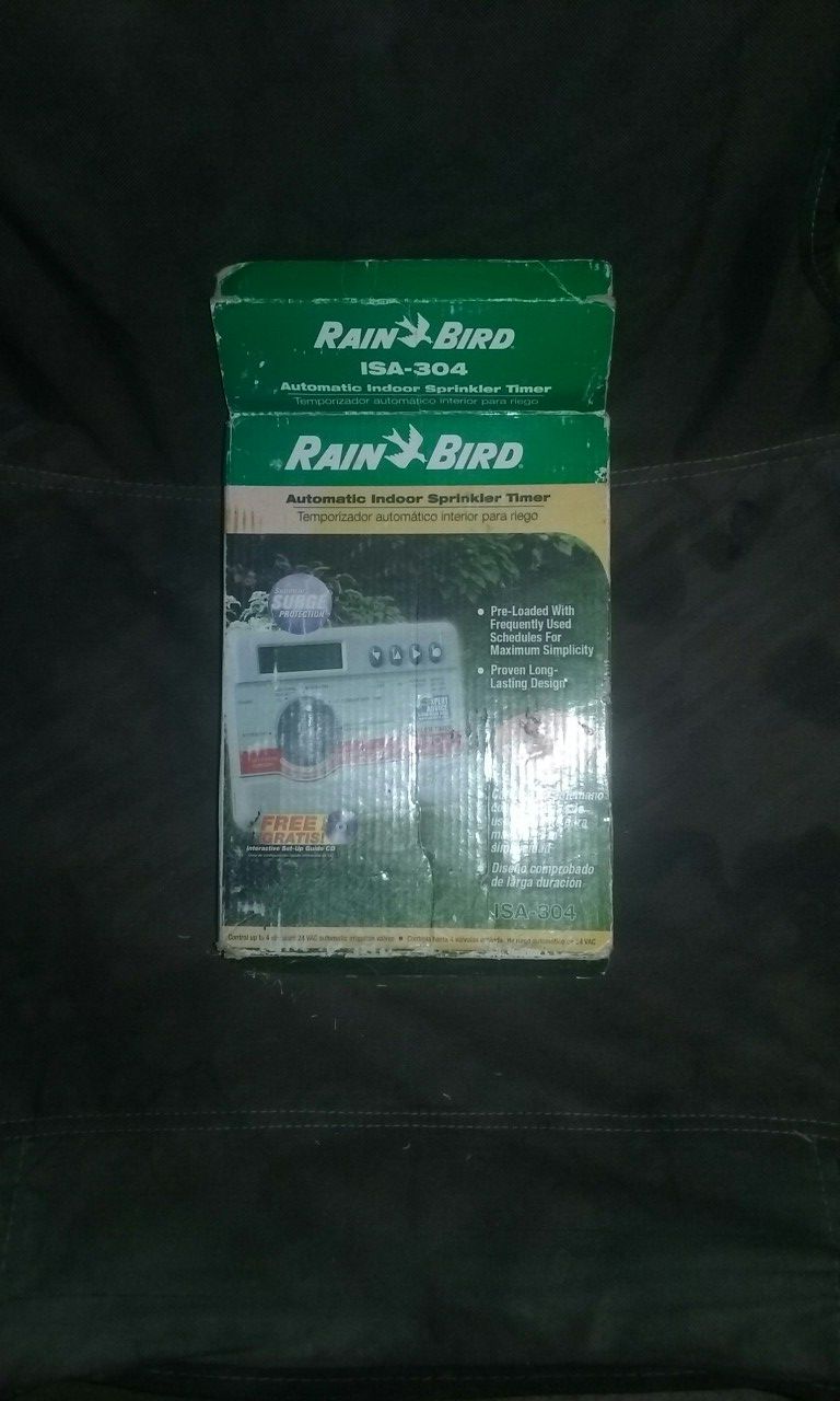 New Rainbird isa404 sprinkler control rain bird