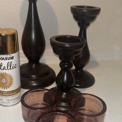 3pc Decor/ Candle Holders 