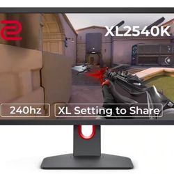 BenQ ZOWIE XL2540K 24.5-inch 240Hz Gaming Monitor for eSports